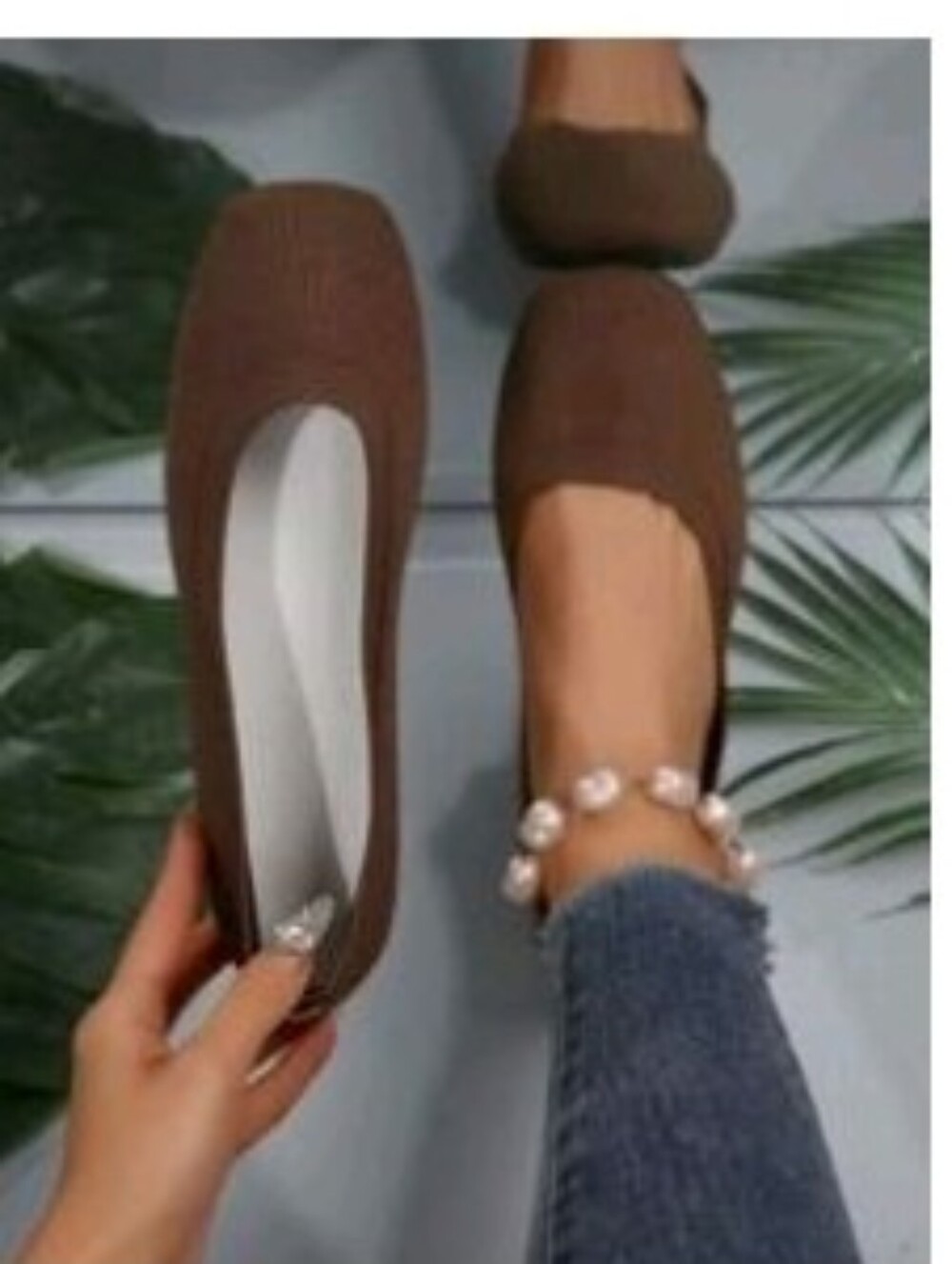NEW Brown Women's Slip-On Ballet Flats - Classic Comfort